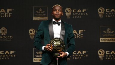Napoli'nin Nijeryalı futbolcusu Victor Osimhen Afrika'da yılın futbolcusu seçildi