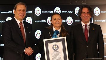 Galatasaray Guinness Rekorlar Kitabı’na girdi!