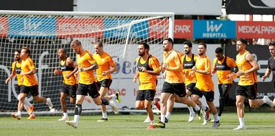 Galatasaray, Akhisarspor maçı hazırlıklarını sürdürdü