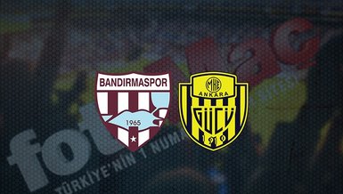 Bandırmaspor - Ankaragücü maçı ne zaman, saat kaçta ve hangi kanalda canlı yayınlanacak? | TFF 1. Lig