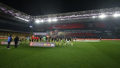 Fenerbahçe tribünleri Filistin'i unutmadı!