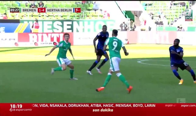 GOL | Werder Bremen 1-4 Hertha Berlin