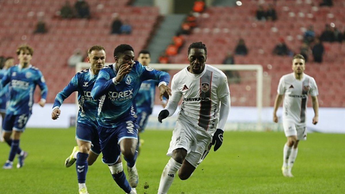 Samsunspor ile Gaziantep FK berabere kaldı!