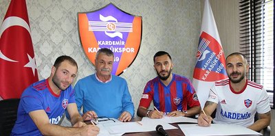 Karabükspor, 3 oyuncuyla sözleşme imzaladı