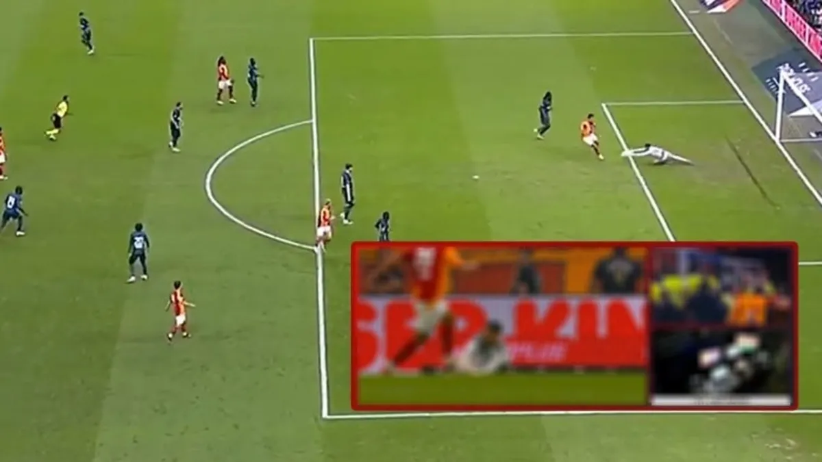 Galatasaray'ın golü faul gerekçesiyle iptal edildi!