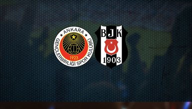 Gençlerbirliği Beşiktaş maçı CANLI