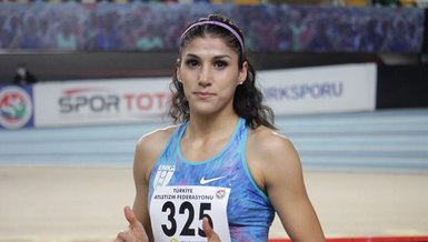 Milli atlet Elif Polat'tan 300 metre salon rekoru