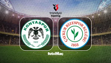 Konyaspor-Rizespor maçı saat kaçta?