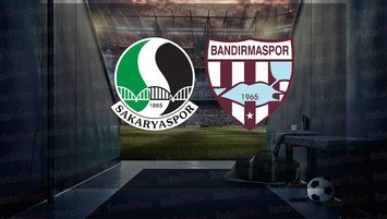 Sakaryaspor-Teksüt Bandırmaspor maçı ne zaman?