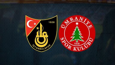 İstanbulspor-Ümraniyespor maçı ne zaman, saat kaçta, hangi kanalda?