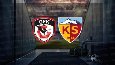 Gaziantep FK Kayserispor maçı canlı anlatım