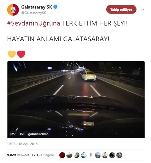 Galatasaray'ın Emre Akbaba paylaşımında Fenerbahçe'ye gönderme - 1