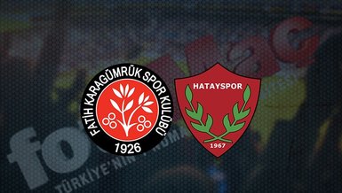 Fatih Karagümrük - Hatayspor maçı ne zaman, saat kaçta ve hangi kanalda canlı yayınlanacak? | Süper Lig
