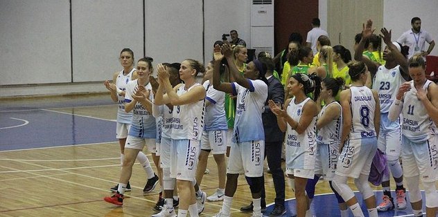 Canik Belediyespor deplasmanda galip