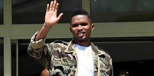 Eto'o için tören