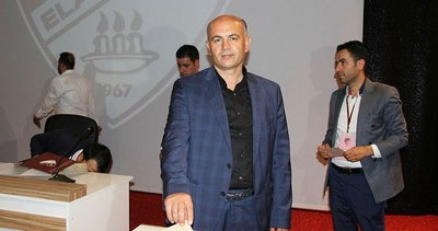 Elazığspor Kulübünün yeni başkanı Parlakyıldız