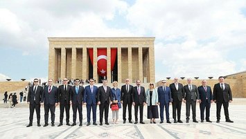 TFF Anıtkabir’i ziyaret etti