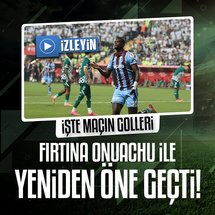 Trabzonspor, Onuachu ile yeniden öne geçti!