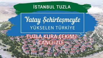 İstanbul Tuzla TOKİ kura çekimi canlı izle