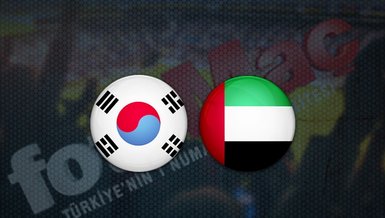 Güney Kore - Birleşik Arap Emirlikleri maçı ne zaman? Saat kaçta? Hangi kanalda canlı yayınlanacak? | Dünya Kupası Elemeleri