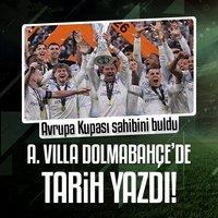 Dolmabahçe'de kupa A. Villa'nın!