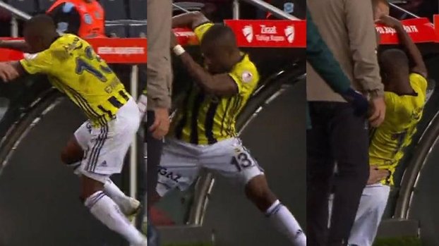 Hard moments of Valencia in Fenerbahçe!  He was able to hold on ...
