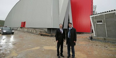 Türkiye'nin en büyük atletizm salonu bitiyor