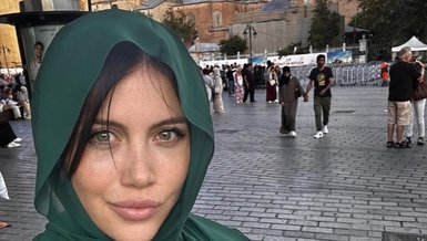 Wanda Nara ailesiyle İstanbul turu yaptı