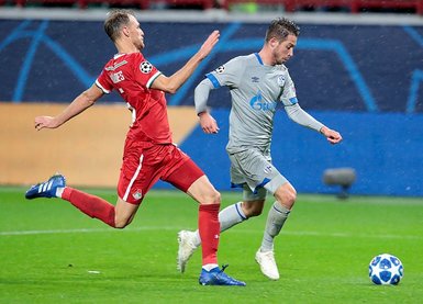 Lokomotiv Moskova-Schalke maçından kareler