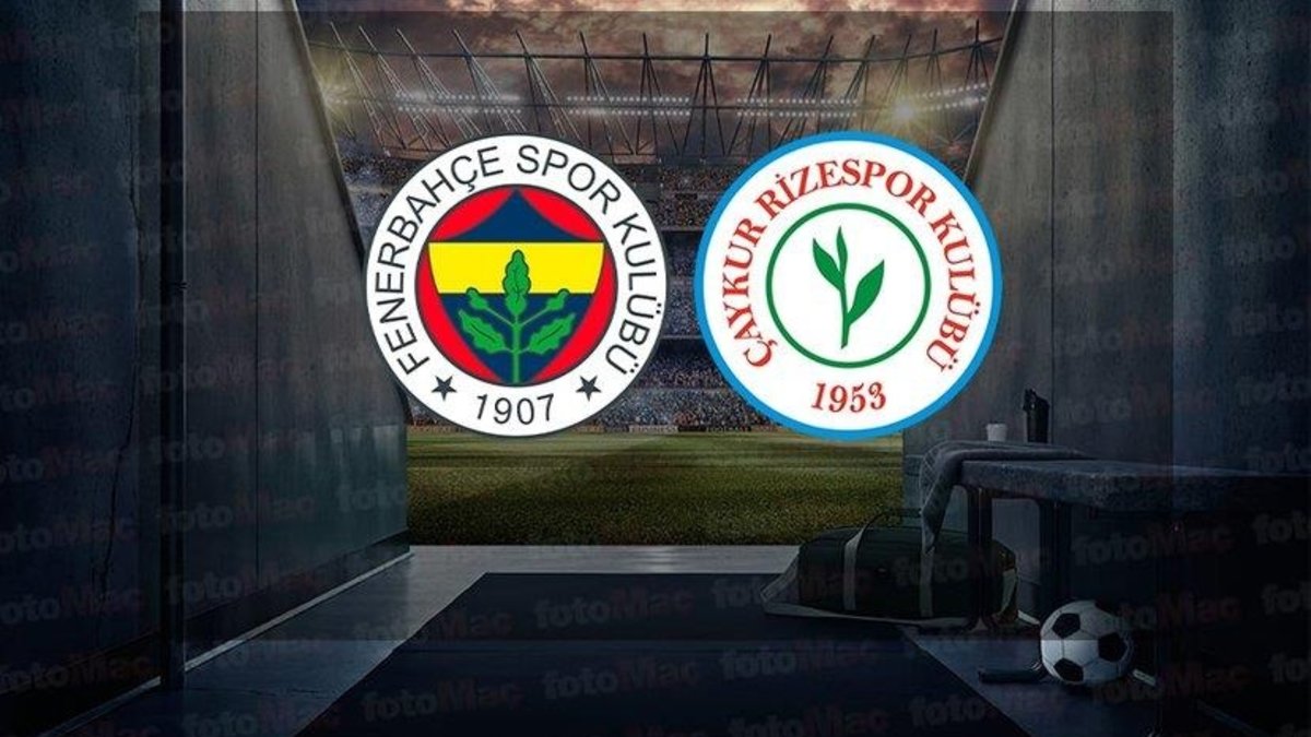 Fenerbahçe - Çaykur Rizespor maçı CANLI İZLE | F.Bahçe - Rizespor maçını canlı izle Fenerbahçe - Çaykur Rizespor maçı CANLI İZLE | F.Bahçe - Rizespor maçını canlı izle