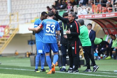 Alanyaspor - Erzurumspor maçından kareler
