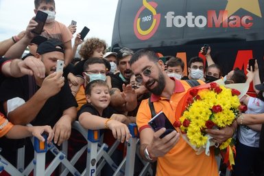 Son dakika spor haberi: Galatasaray’a Giresun’da coşkulu karşılama