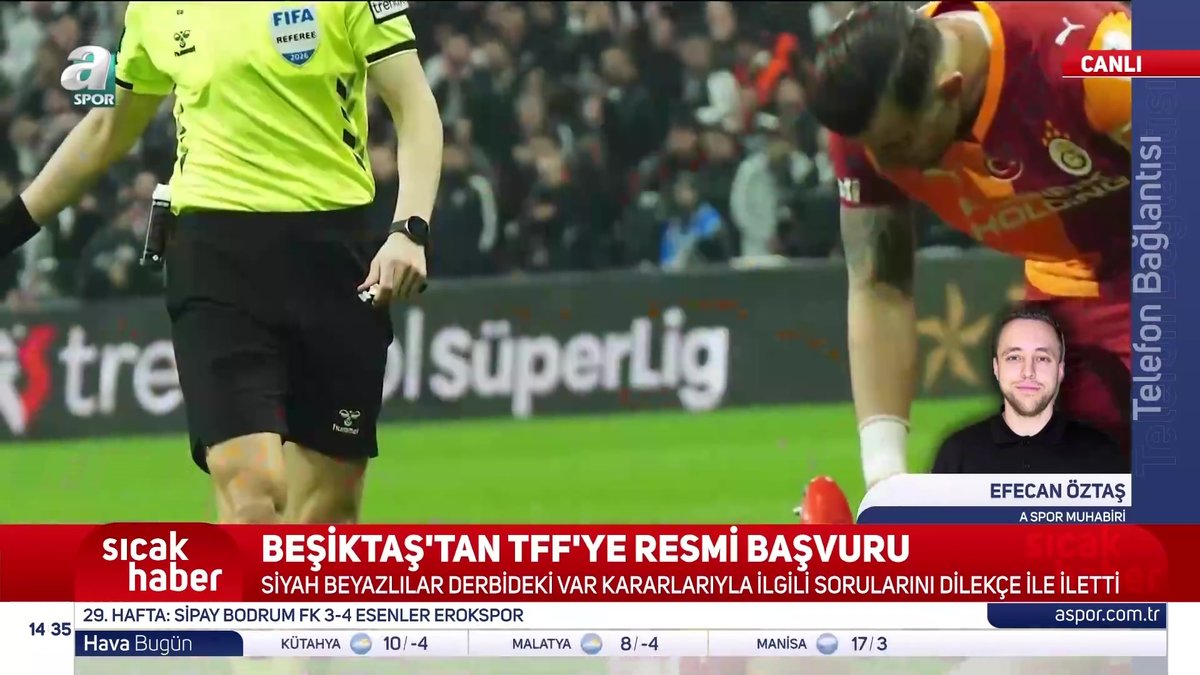 Beşiktaş'ta sıcak gelişme! Galatasaray derbisi sonrası TFF'ye başvurdular