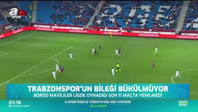 >Trabzonspor'un bileği bükülmüyor