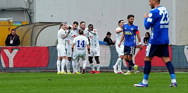 Çaykur Rizespor deplasmanda Kasımpaşa'yı mağlup etti! İşte maçın özeti
