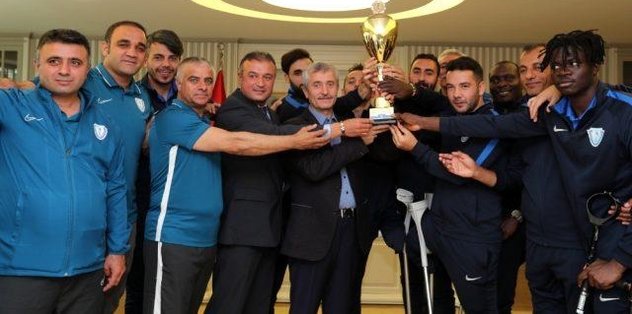 Mehmet Tahmazoğlu: 3. kez Türkiye Kupası Gaziantep'imize ve Şahinbey'imize geldi