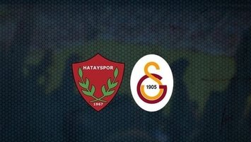 Hatayspor Galatasaray maçı CANLI İZLE