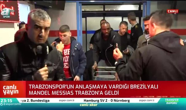 Manoel Messias Trabzon'a geldi