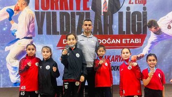 Körfezli karatecilerden başarı!