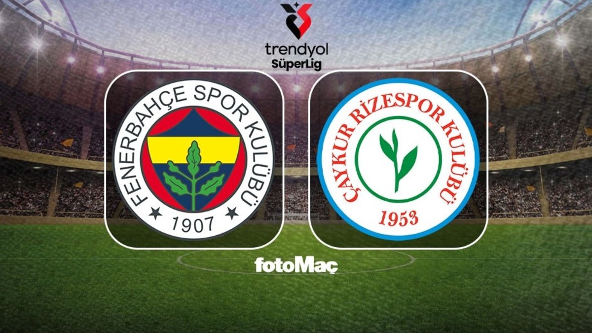Fenerbahçe-Çaykur Rizespor | CANLI