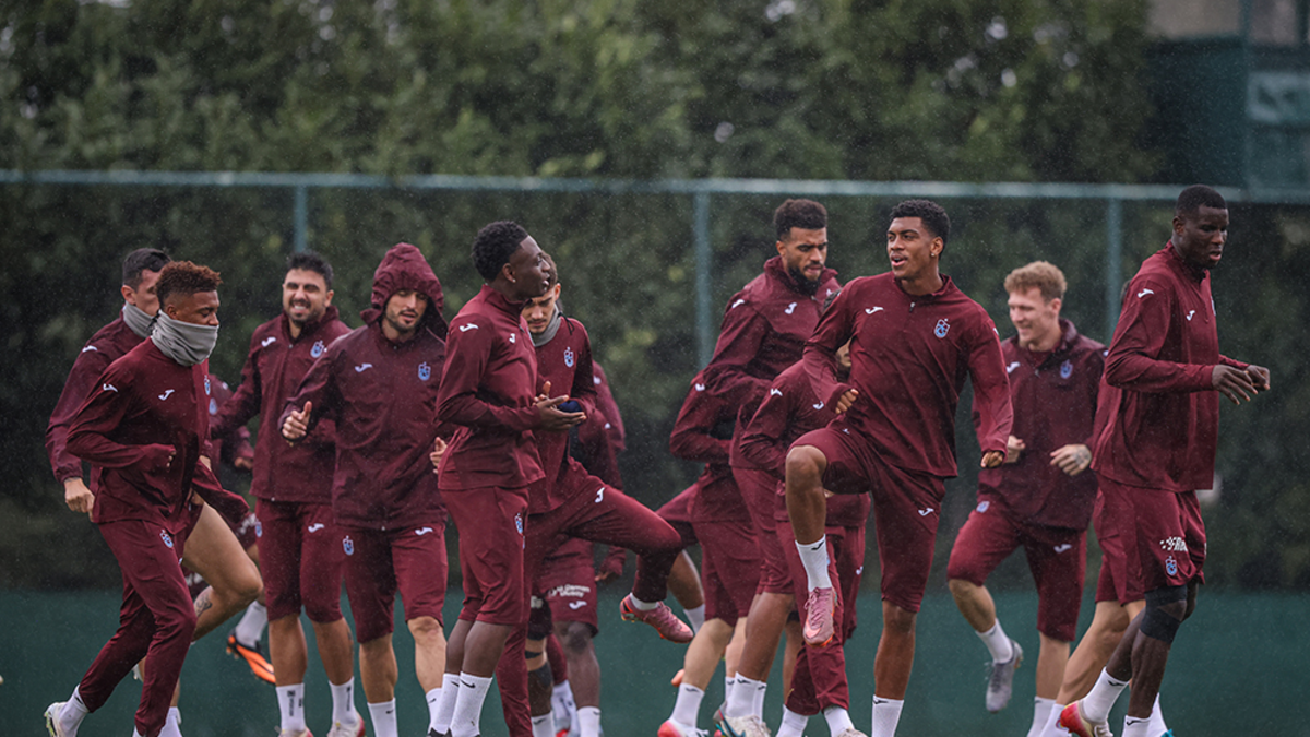Trabzonspor'da Kayserispor maçı hazırlıkları sürüyor