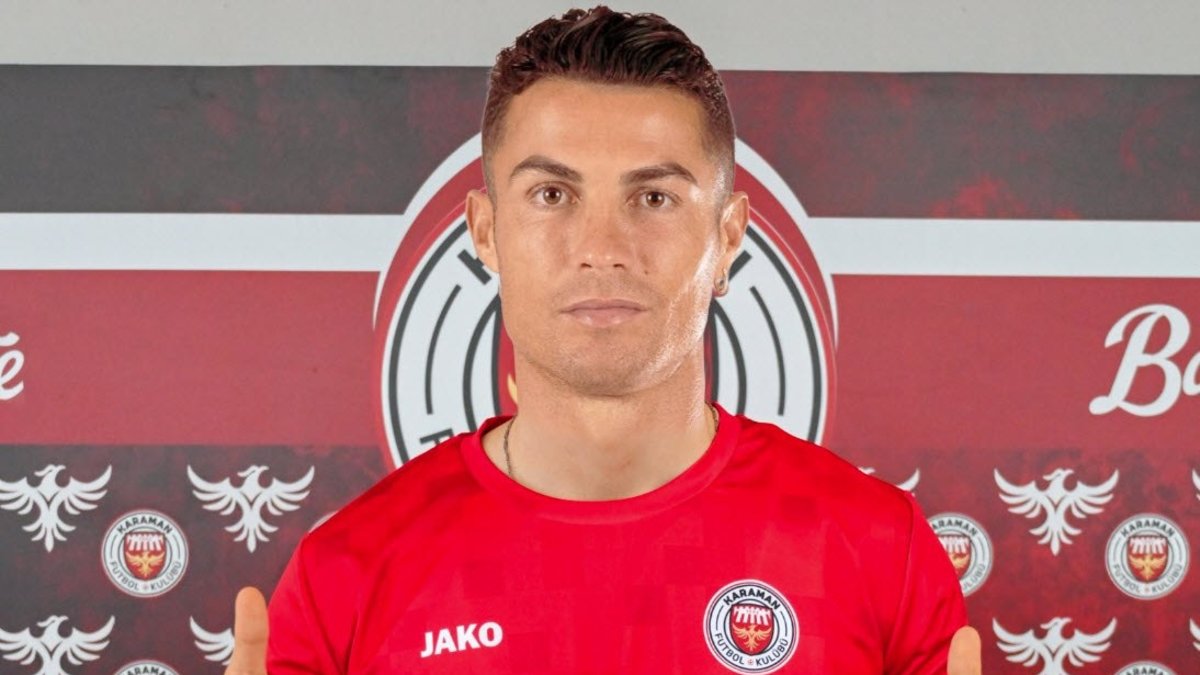 Karaman Futbol Kulübü'nden 1 Nisan şakası! Cristiano Ronaldo... Karaman Futbol Kulübü'nden 1 Nisan şakası! Cristiano Ronaldo...