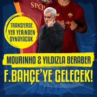 Mourinho 2 yıldızla beraber gelecek!