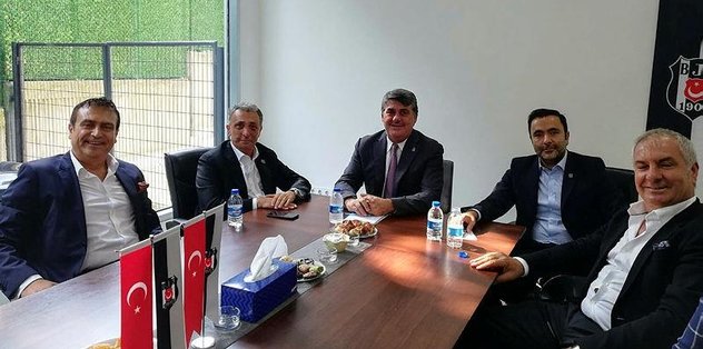 Adalı ve Çebi’den nezaket ziyareti