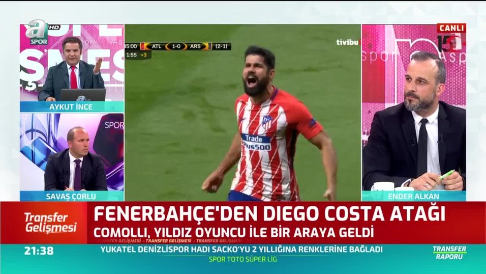 Fenerbahce Den Diego Costa Atagi Videosunu Izle Fotomac Tv