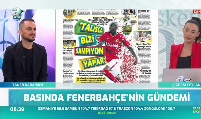 Fenerbahçe'den Talisca bombası!