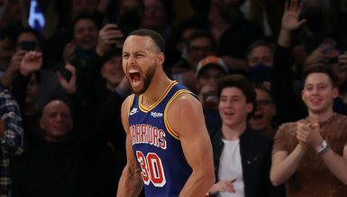Üçlük uzmanı Stephen Curry'den NBA rekoru!