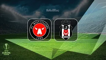 Midtjylland-Beşiktaş maçı ayrıntıları!