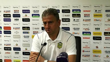 Yeni Malatyaspor Teknik Direktörü Hamza Hamzaoğlu: Deplasmandan kaybetmeden dönmek önemli