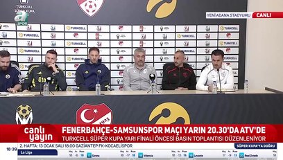 >Tedesco ve Reis Süper Kupa öncesi konuştu!